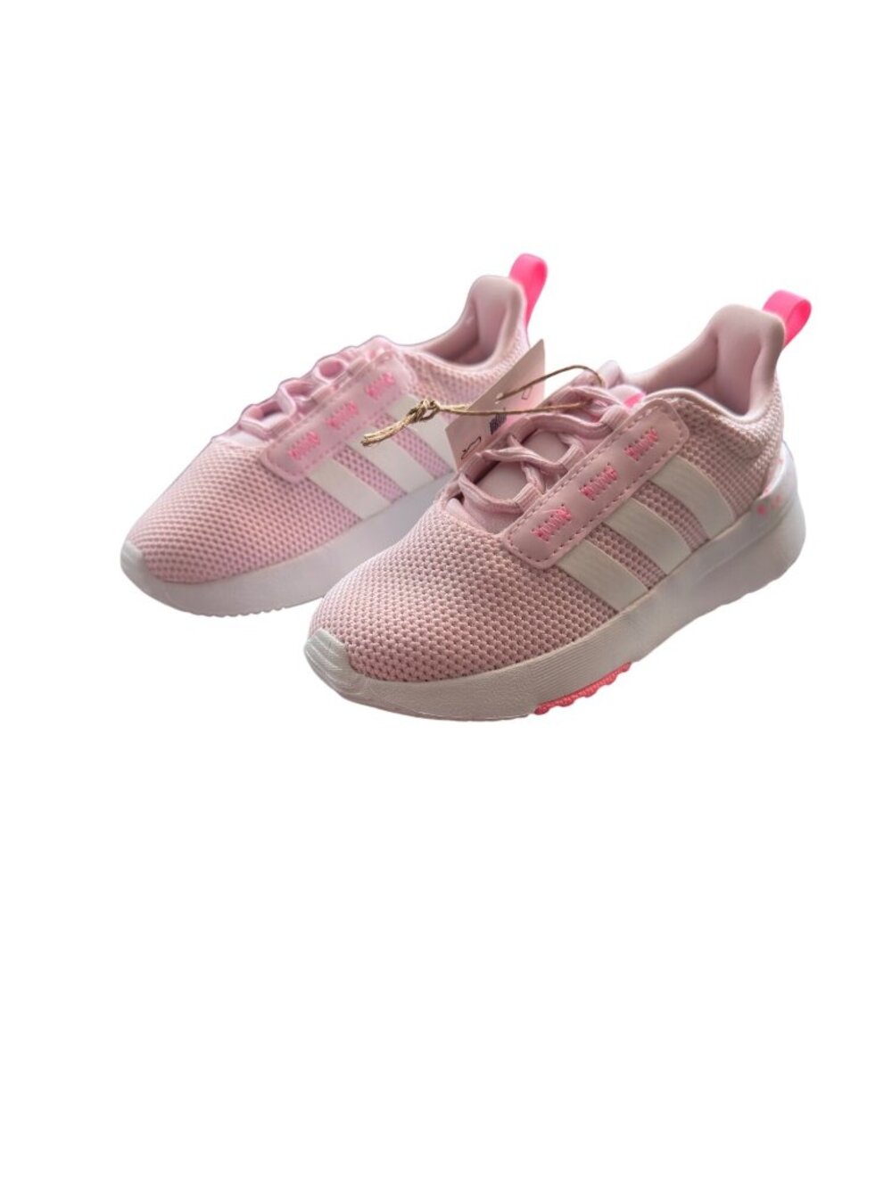 Adidas Racer TR21 Kids Pink Running Shoes Size 8K Lightweight